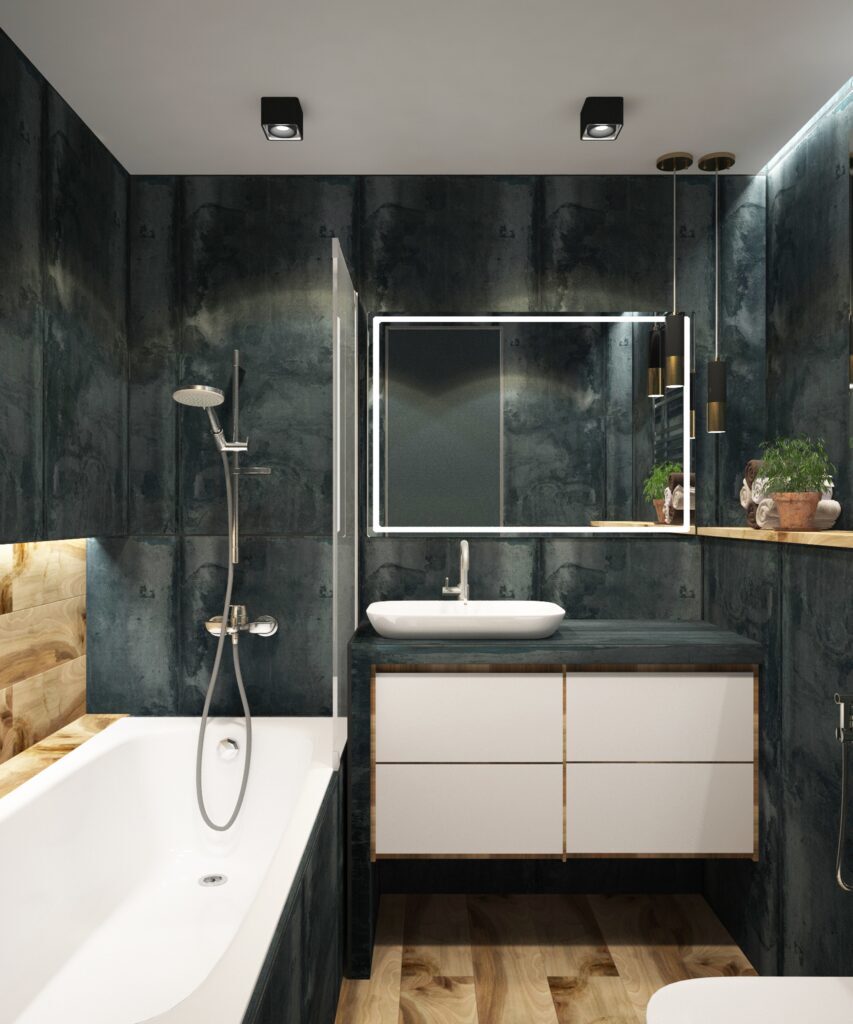 large format tiles for bathrooms